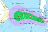 Áp thấp nhiệt đới di chuyển nhanh hơn, sắp mạnh thành bão giật tới cấp 12, hướng vào đâu?