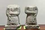 Tìm thấy 2 bức tượng cổ bị mất đầu ở đền Thần