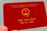 Gia hạn sử dụng Thẻ nhà báo kỳ hạn 2021-2025 đến hết ngày 30-6-2026