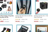 Camera quay lén được bán tràn ngập trên mạng