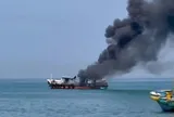 Tìm thấy thi thể thợ hàn mất tích trong vụ nổ tàu dầu trên biển Liên Hương
