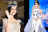 Hoa hậu Tiểu Vy “đọ sắc” cùng Hoa hậu Thế giới Opal Suchata Chuangsri