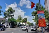 Bắn pháo hoa chào mừng lễ công bố thành lập TP Đồng Nai