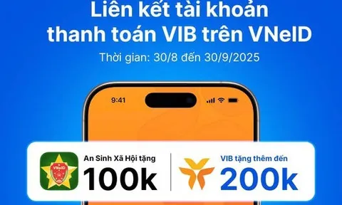 Liên kết tài khoản an sinh xã hội nhận thưởng từ VIB