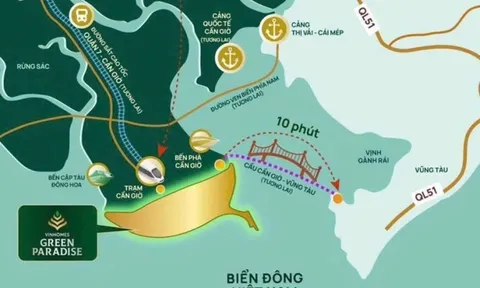 Vingroup đề xuất làm đường vượt biển nối Cần Giờ - Vũng Tàu