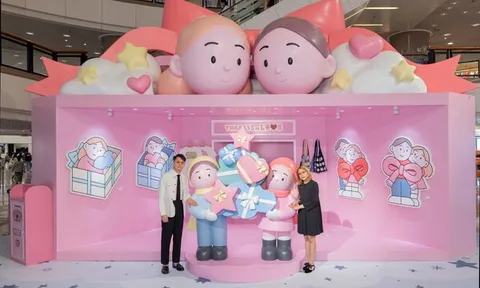 Harbour City của Hồng Kông ra mắt dự án nghệ thuật "Threads of Love" hợp tác với bộ đôi minh họa Thái Lan Sundae Kids, lan tỏa sự ấm áp trong mùa lễ này