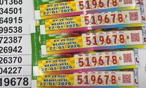 Xổ số miền Nam: Chiều 28-1, tìm ra người trúng độc đắc và an ủi 2 đài