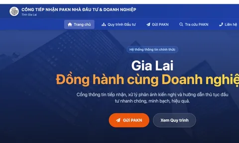 Gia Lai mở cổng tiếp nhận kiến nghị, yêu cầu xử lý phản ánh của doanh nghiệp trong 2 ngày