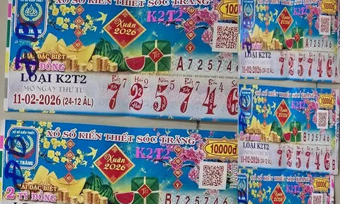 Xổ số miền Nam: 2 giải độc đắc Xuân trúng tại TPHCM và Cà Mau