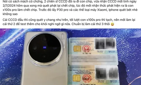 Vụ người dùng tố điện thoại làm hỏng chip CCCD: Hãng Vivo xin lỗi