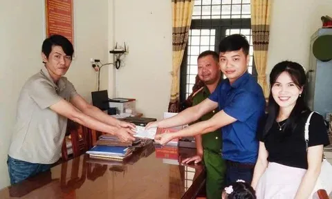 Nhặt được 12 triệu đồng, giao công an trả lại người đánh rơi