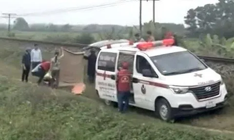 Người phụ nữ tử vong bên đường ray tàu hoả