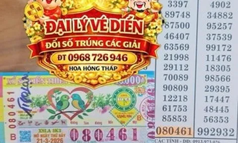 Xổ số miền Nam: Sáng 22-3, lộ diện nhiều người trúng thưởng vé số của 2 đài