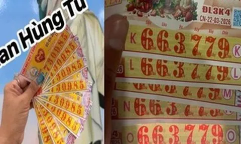 Hai giải độc đắc của xổ số miền Nam lộ diện ở Tây Ninh vào sáng 23-3