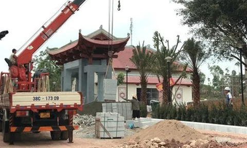 Đẩy nhanh tiến độ dự án tu bổ, tôn tạo Khu di tích Tổng Bí thư Hà Huy Tập