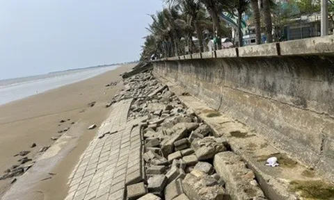 Chi gần 200 tỷ đồng khắc phục khu du lịch biển Hải Tiến