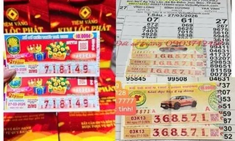 Sáng 28-3, nhiều người ở TPHCM, Lâm Đồng, An Giang trúng thưởng xổ số miền Nam