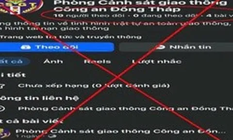 CSGT Công an tỉnh Đồng Tháp có cảnh báo khẩn cấp