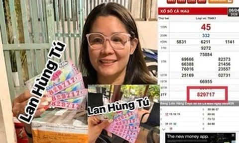 Chiều 8-4, đại lý tìm 4 vé trúng giải độc đắc xổ số miền Nam đang “đi lạc”