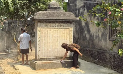 Trả lại giá trị di tích quốc gia cho hai bia đá cổ hơn 3 thế kỷ