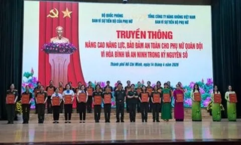 Nâng cao năng lực, bảo đảm an toàn cho phụ nữ Quân đội trong kỷ nguyên số