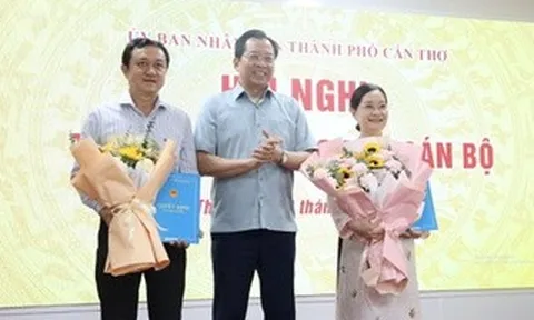 Cần Thơ bổ nhiệm, điều động 2 nhân sự lãnh đạo