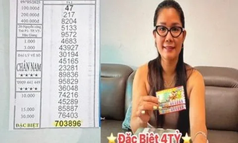 Xổ số miền Nam: Chiều 10-5, lộ diện nhiều người trúng độc đắc và an ủi 3 đài