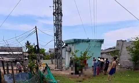 Phát hiện thi thể dưới chân trạm BTS, nghi rơi từ cột ăng ten