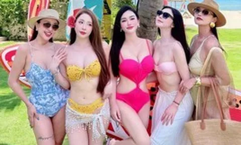 Dàn mỹ nhân phim giờ vàng VTV diện bikini "đọ sắc", body ai cũng nóng bỏng căng tràn