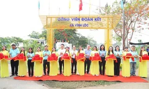 TPHCM: Khánh thành công viên 3.100 m² phục vụ người dân
