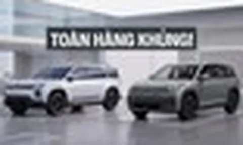 Lộ 2 SUV VinFast hoàn toàn mới: Kích thước lớn như VF 9, dáng góc cạnh kiểu Land Rover, có điểm gần giống VF 8 vừa ra mắt