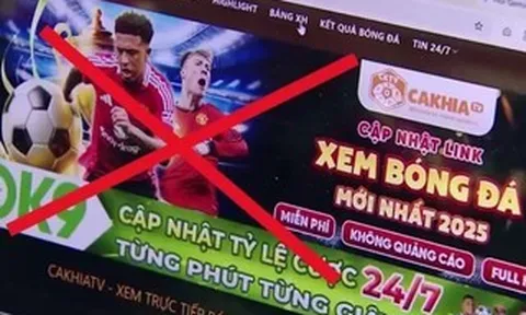 Phá đường dây CakhiaTV, phát lậu bóng đá, quảng cáo cá độ thu lợi số tiền bất chính đặc biệt lớn