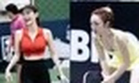 Dàn mỹ nhân Việt thu hút mọi ánh nhìn trong giải pickleball do bà xã Chi Bảo tổ chức