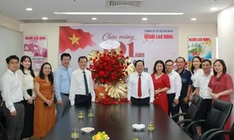 Thư cảm ơn của Báo Người Lao Động nhân kỷ niệm 101 năm Ngày Báo chí Cách mạng Việt Nam