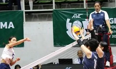 Bóng chuyền nữ U18 Việt Nam thua Hàn Quốc ở giải châu Á