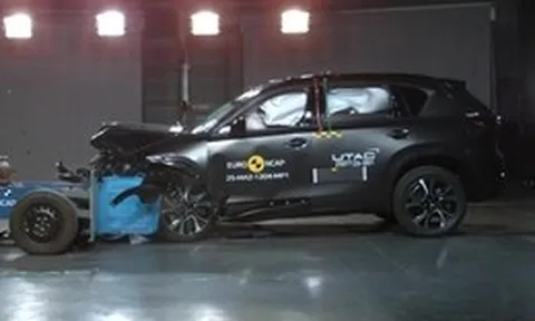 Mazda CX-5 đời mới lập kỷ lục về khả năng bảo vệ an toàn cho người ngoài xe