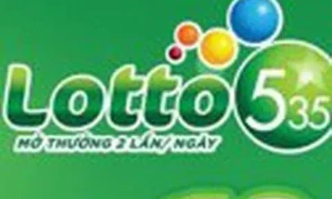 Trúng thưởng ngay khi chỉ trùng một số với xổ số quay nhanh Lotto 5/35