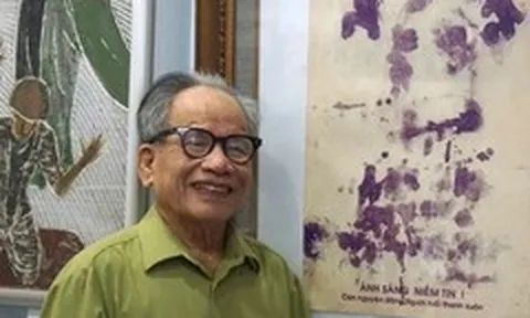 Gặp lại họa sĩ Lê Duy Ứng, người chấm máu từ đôi mắt bị thương vẽ chân dung Bác Hồ