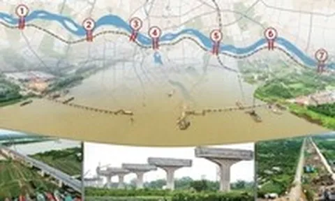 7 cây cầu bắc qua sông Hồng và hành trình ‘hướng thủy’ của Hà Nội