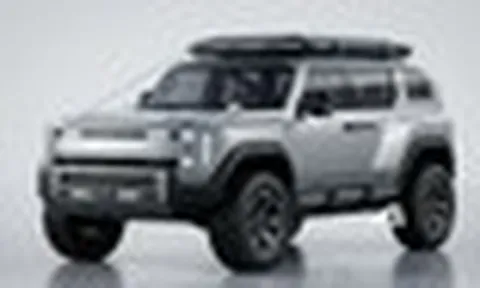 SUV Hyundai là đối thủ mới của Land Cruiser lộ bản thương mại: Dáng ‘chiến’ hơn cả Defender, cửa mở ngược kiểu Rolls-Royce