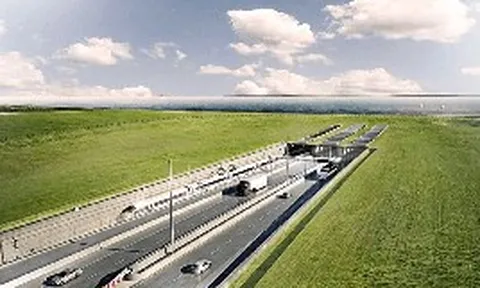 Huy động 360.000 tấn thép cùng 3,2 triệu mét khối bê tông để xây đường hầm dài 18km dưới đáy biển, một doanh nghiệp Việt cũng tham gia