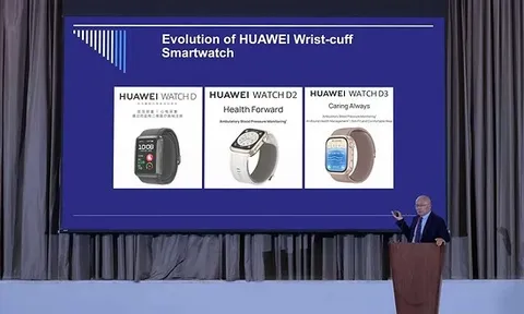 HUAWEI WATCH D3 ra mắt tại ISH-ECS 2026, đưa công nghệ theo dõi huyết áp tiên tiến vào đời sống hằng ngày
