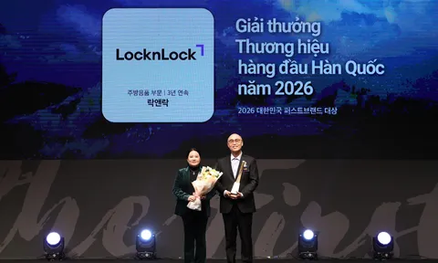 LocknLock – Chất lượng sản phẩm chiếm trọn lòng tin tại giải thưởng Thương hiệu hàng đầu Hàn Quốc năm 2026