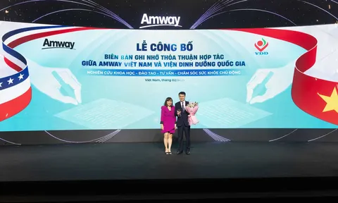 Amway khẳng định vai trò tiên phong trong chăm sóc sức khỏe chủ động và phát triển bền vững