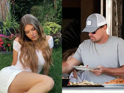 Leonardo DiCaprio bên bạn gái kém 25 tuổi