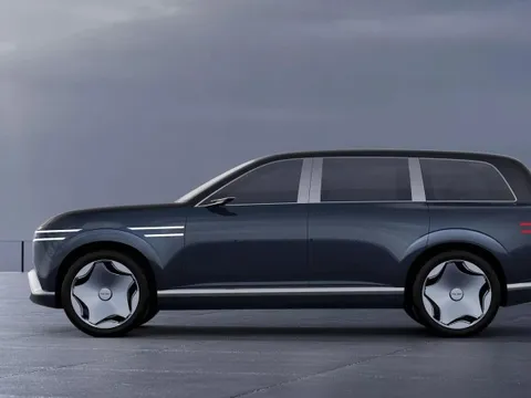 Lộ ảnh SUV hạng sang mới của Hyundai