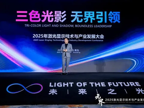 Hisense công bố tầm nhìn "không giới hạn" tại Hội nghị Hiển thị Laser 2025