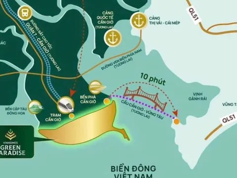 Vingroup đề xuất làm đường vượt biển nối Cần Giờ - Vũng Tàu