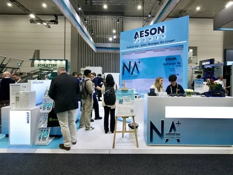 Aeson Power thiết lập chuẩn mực mới về an toàn và hiệu suất với pin natri-ion tại All-Energy Australia 2025