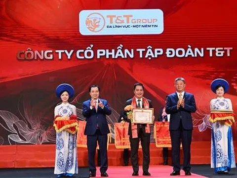 T&T Group được vinh danh tại Lễ tôn vinh doanh nhân, doanh nghiệp Thăng Long 2025